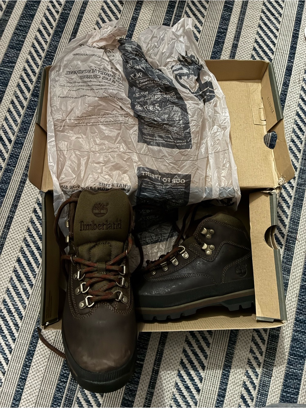 Timberland Women’s Dark Brown Leather Waterproof Boots